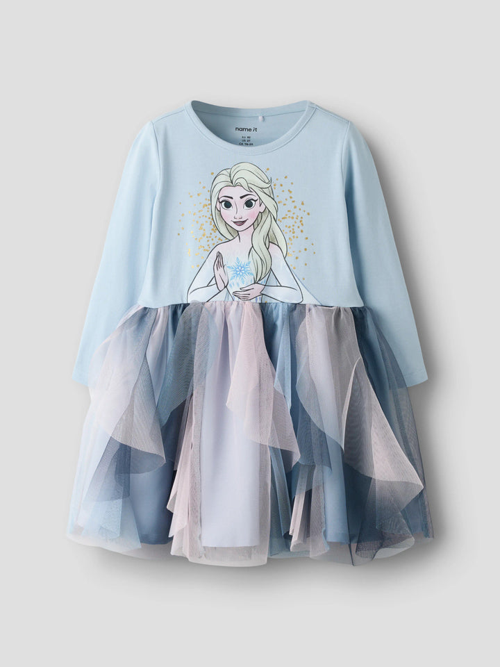 name it mini SORI FROZEN Tyllkjole - Subdued Blue