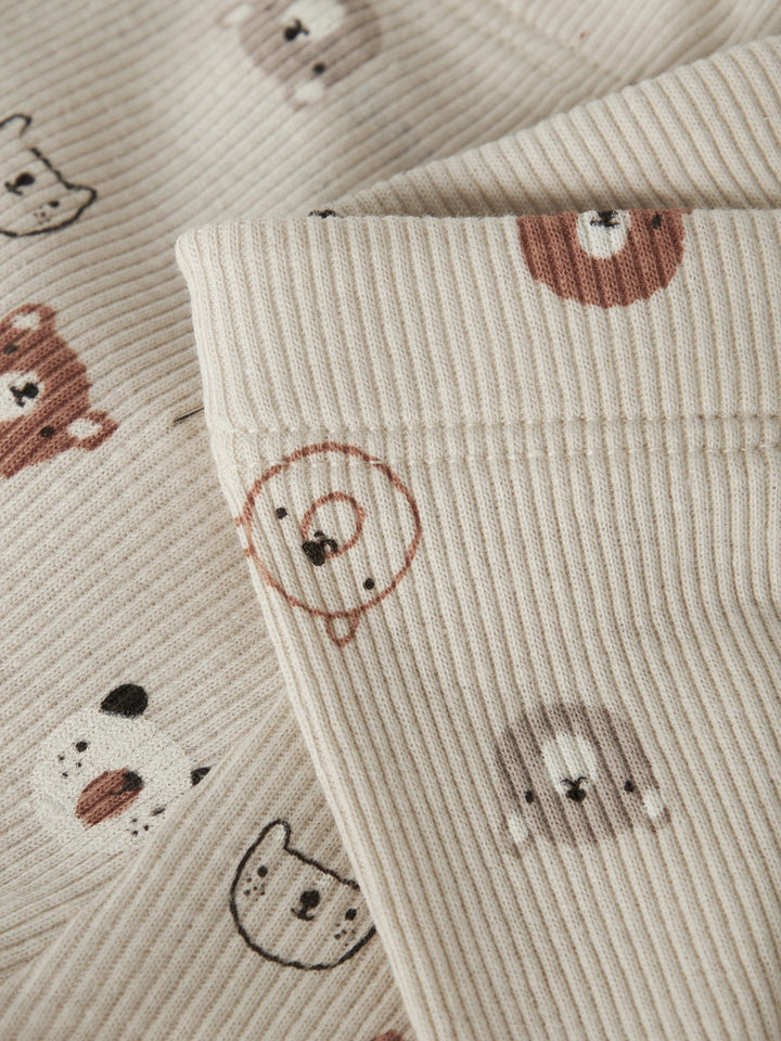 name it baby JOPPI LEGGING - Almond Milk