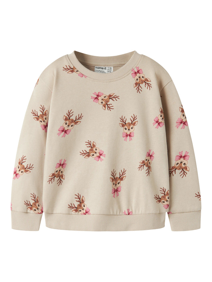 name it mini VERTRUD Genser - Peyote | Reindeer