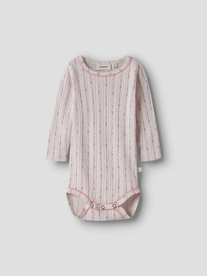 Lil Atelier Baby RACHELLO DUNA SLIM body - Morganite Flower
