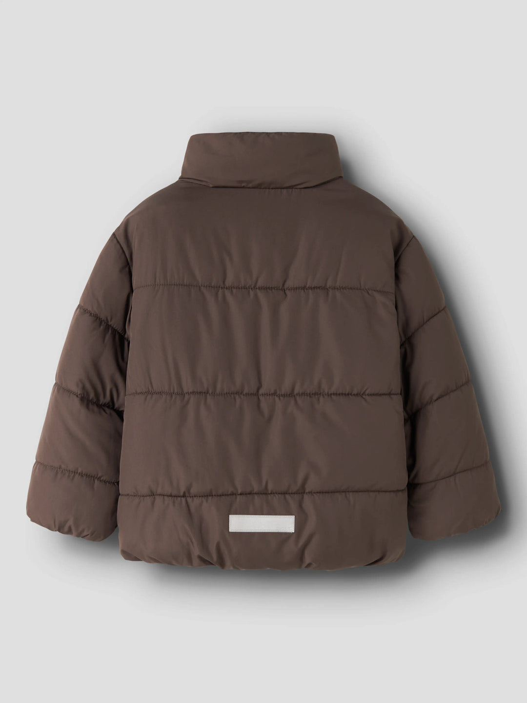 name it mini FORTY Pufferjakke - Seal Brown
