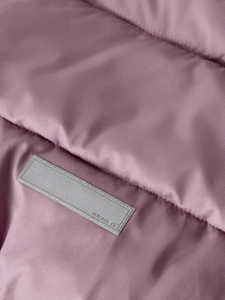 name it mini FORTY Pufferjakke - Wistful Mauve