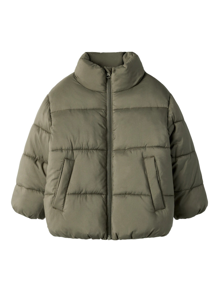 name it mini FORTY Pufferjakke - Dusty Olive