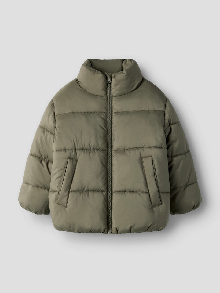 name it mini FORTY Pufferjakke - Dusty Olive