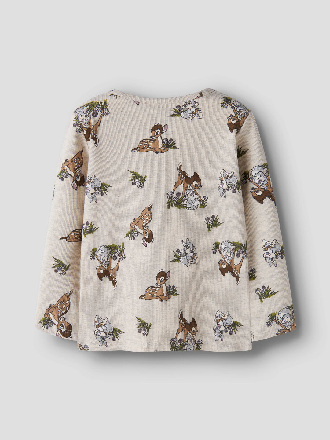 name it mini NONNA BAMBI topp - Peyote Melange