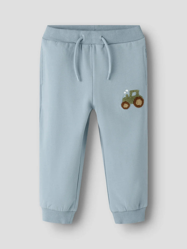 name it mini HALVOR TRAKTOR SWEAT PANT - Blue Fog