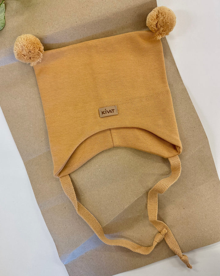 KIVAT Vårlue m/vindstopper - Ørken - Torgunns Barneklær AS