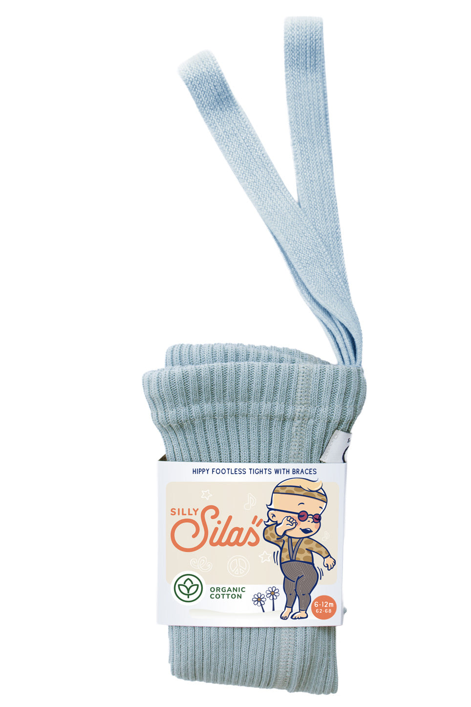 Silly Silas® | Hippy leggings med seler – Misty Blue