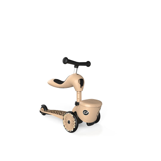 SCOOT AND RIDE | Sparkesykkel Highwaykick 1 Lifestyle - Leopard - Torgunns Barneklær AS
