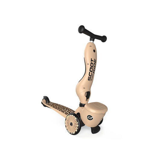 SCOOT AND RIDE | Sparkesykkel Highwaykick 1 Lifestyle - Leopard - Torgunns Barneklær AS