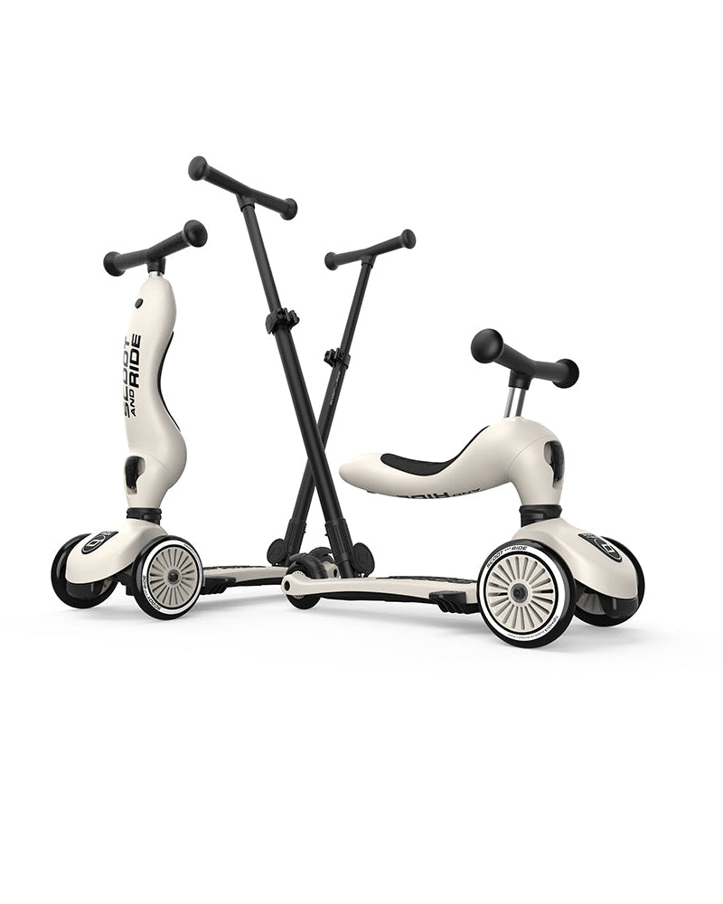 Scoot & Ride | Sparkesykkel Highwaykick 1 Push & Go - Ash - Torgunns Barneklær AS