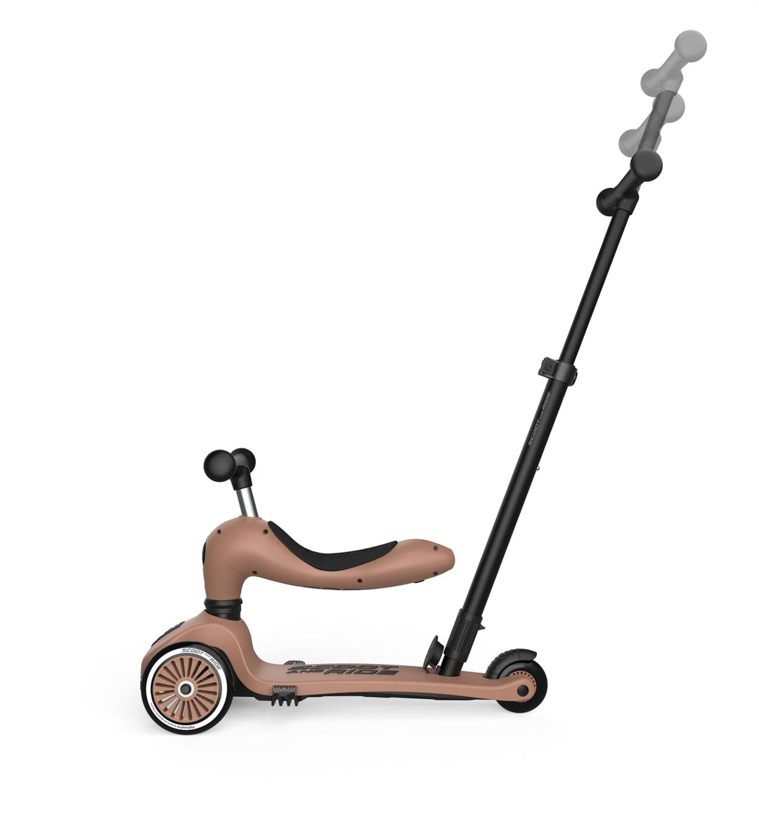 Scoot & Ride | Sparkesykkel Highwaykick 1 Push & Go - Mocha