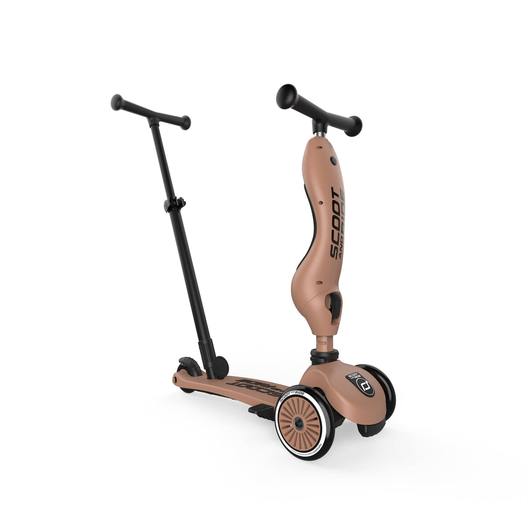 Scoot & Ride | Sparkesykkel Highwaykick 1 Push & Go - Mocha