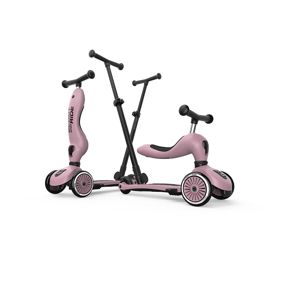 Scoot & Ride | Sparkesykkel Highwaykick 1 Push & Go - Wildberry - Torgunns Barneklær AS