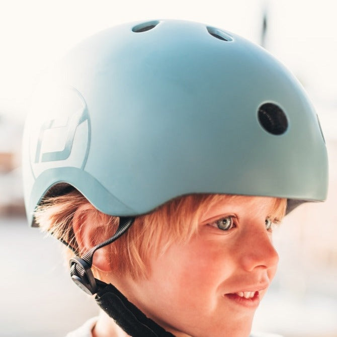SCOOT AND RIDE | Hjelm - Steel / S-M - Torgunns Barneklær AS
