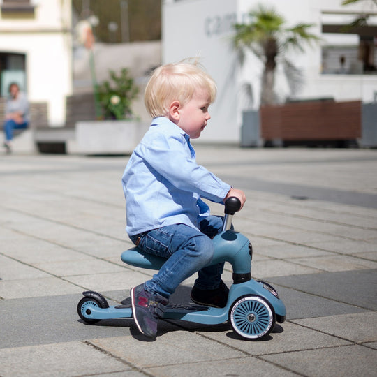 SCOOT AND RIDE | Sparkesykkel Highwaykick 1 - Steel