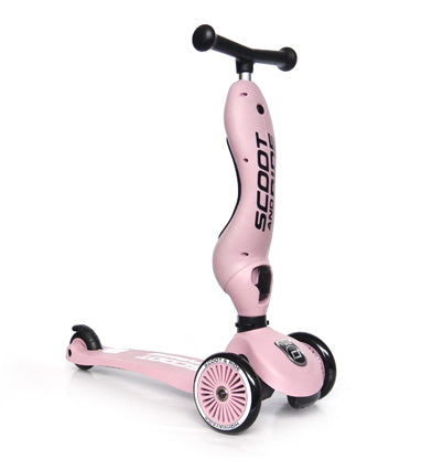 SCOOT AND RIDE | Sparkesykkel Highwaykick 1 - Rose