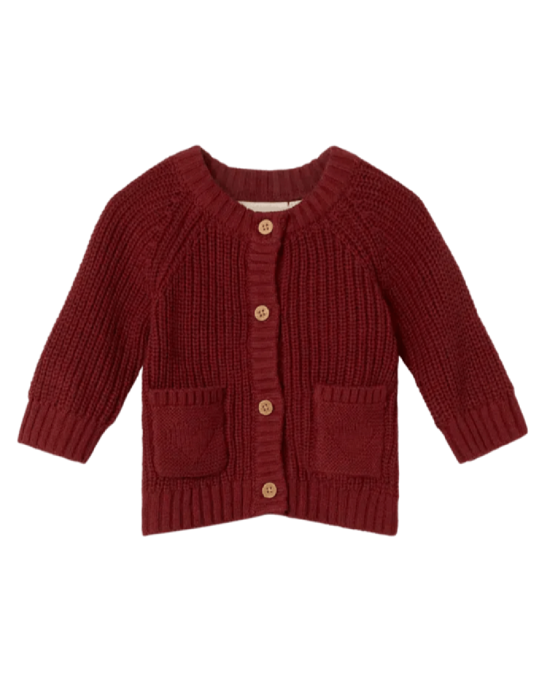 Lil' Atelier Baby EMLEN LIS LS KNIT CARDIGAN - Spiced Apple