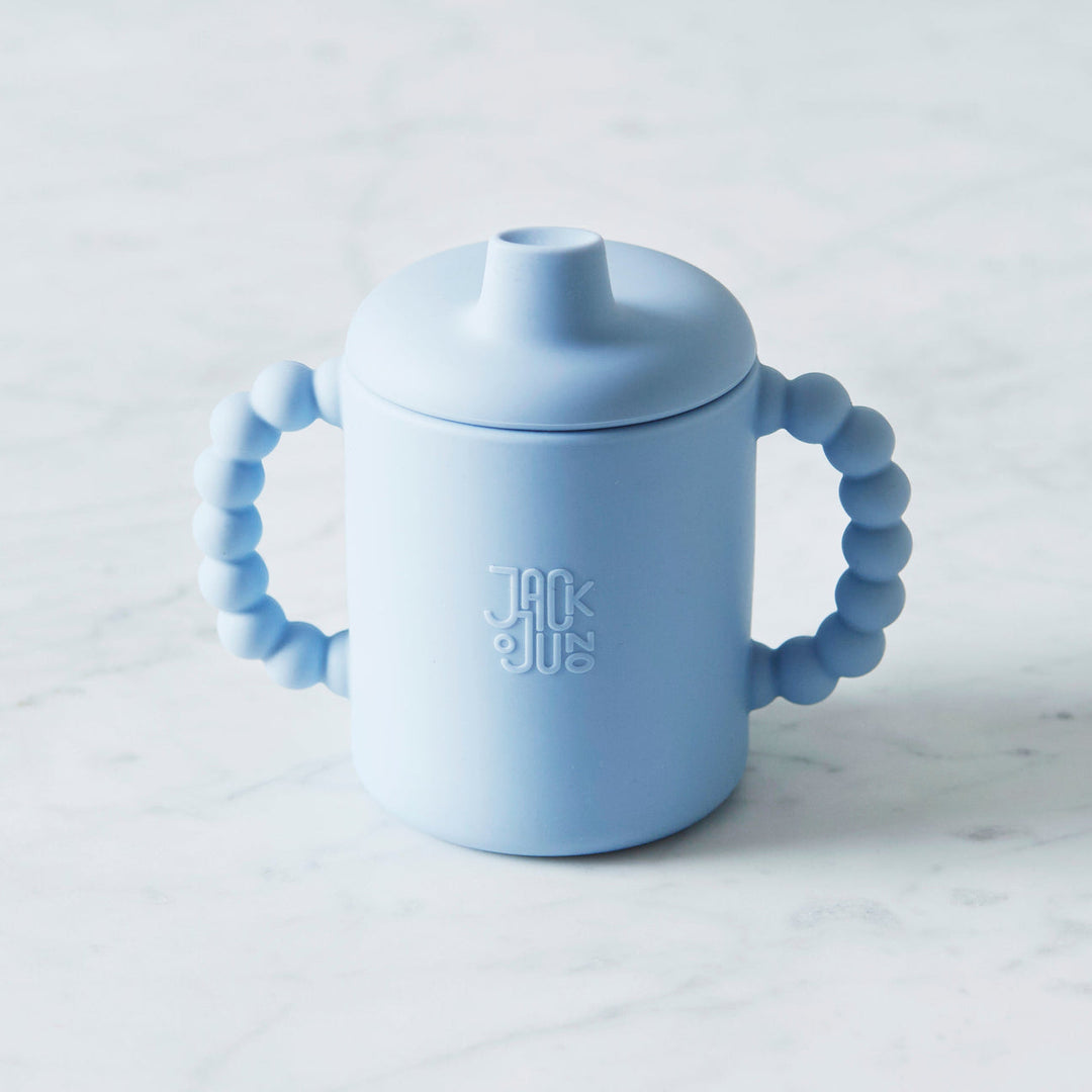 Jack o Juno | Bubble Sippy Cup - Pale Blue - Torgunns Barneklær AS