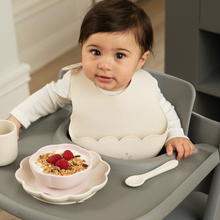 Jack o Juno Poppy Bib - Cream - Torgunns Barneklær AS