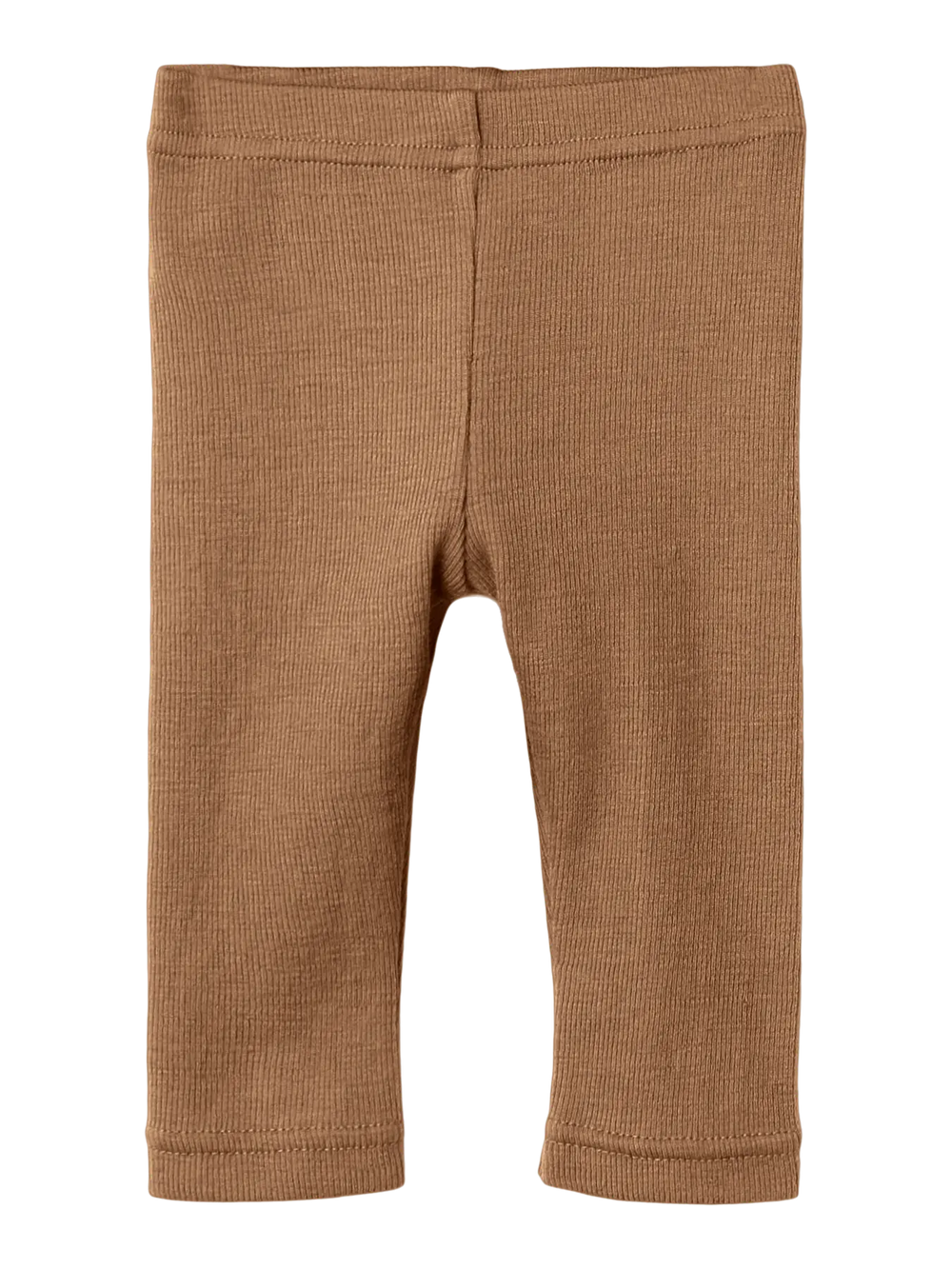 Lil' Atelier Baby NOEL NEB WOOL SLIM LEGGING - Tigers Eye - Torgunns Barneklær AS