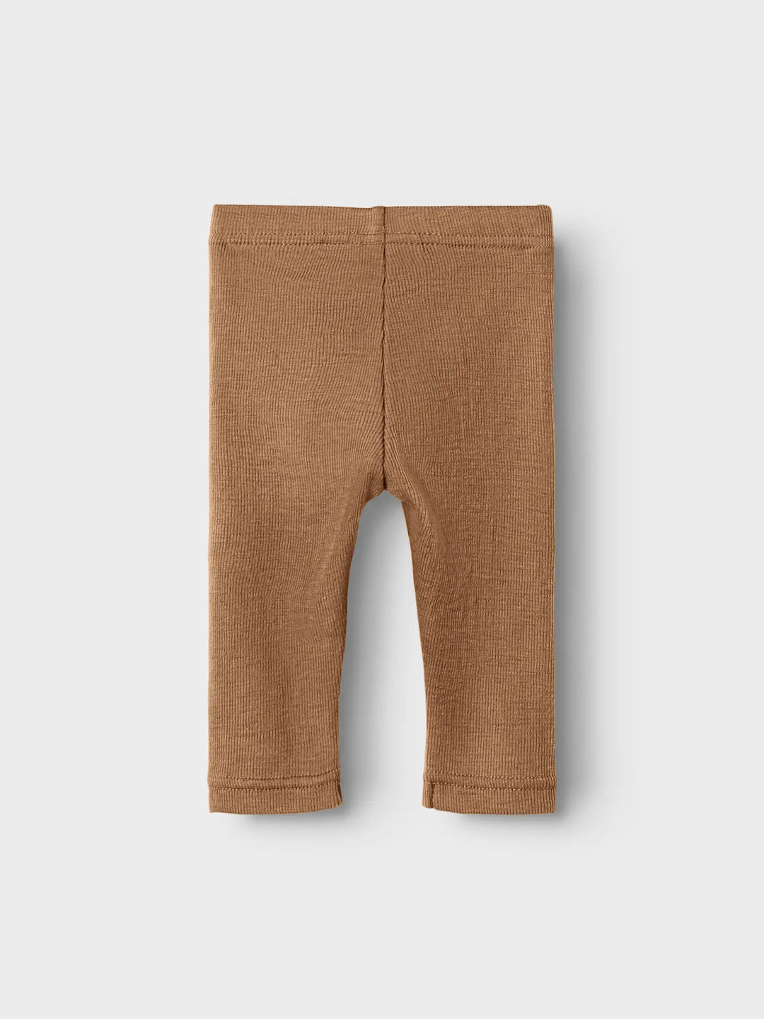 Lil' Atelier Baby NOEL NEB WOOL SLIM LEGGING - Tigers Eye - Torgunns Barneklær AS