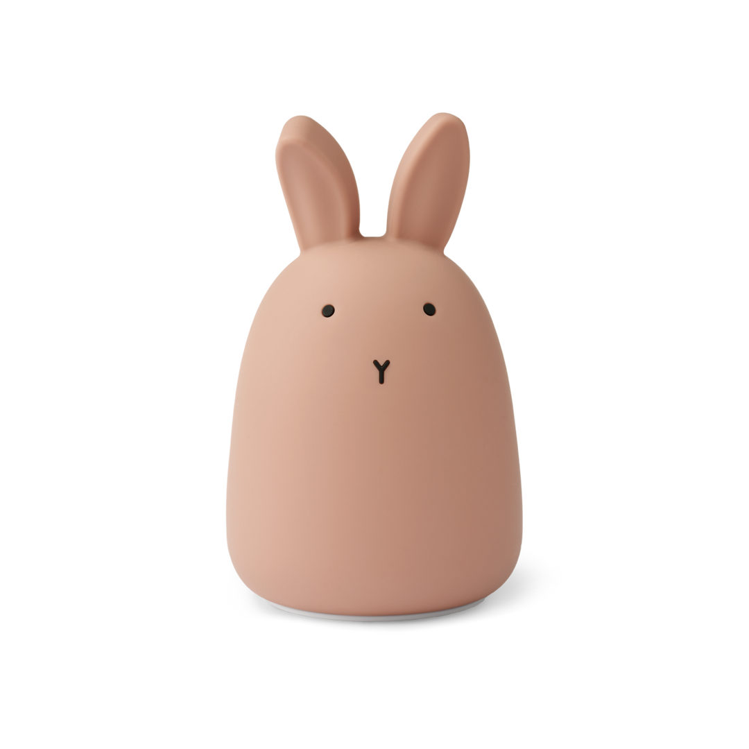 LIEWOOD Winston Rabbit Night Light - Rabbit Dark Rose