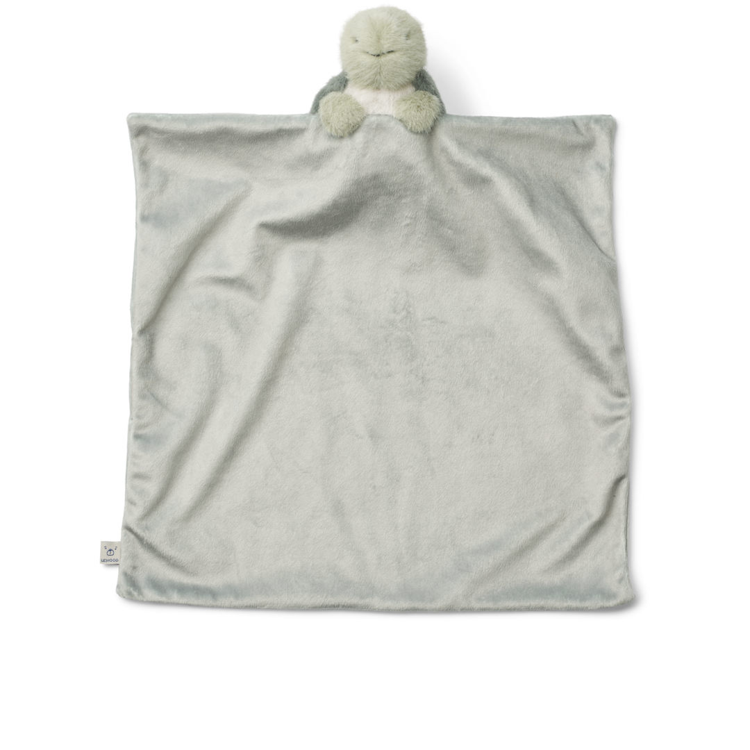 LIEWOOD Camdon Turtle Cuddle Cloth - Faune green