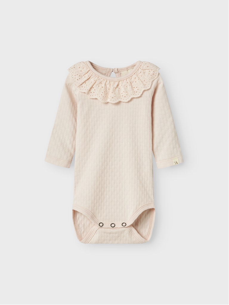 Lil' Atelier Baby KIRA LS SLIM BODY - Silver Peony - Torgunns Barneklær AS