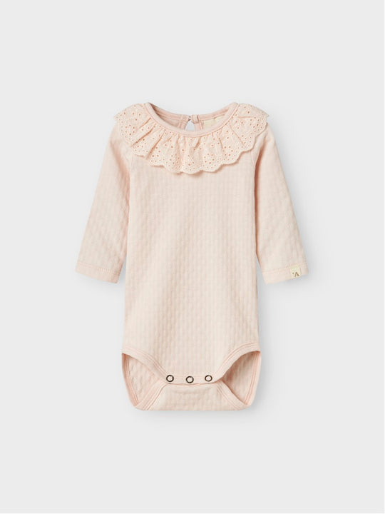 Lil' Atelier Baby KIRA LS SLIM BODY - Silver Peony - Torgunns Barneklær AS