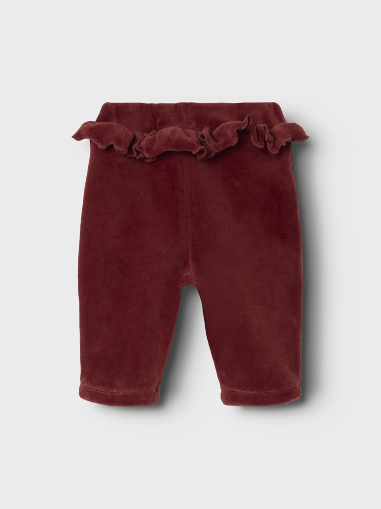 Lil' Atelier Baby SAGA PANT - Spiced Apple - Torgunns Barneklær AS