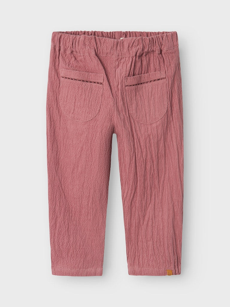 Lil' Atelier Mini TIMA PANT - Nostalgia Rose - Torgunns Barneklær AS