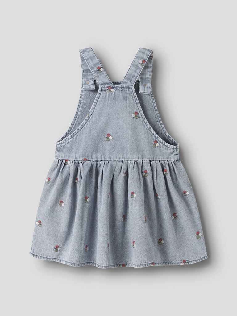 Lil Atelier Mini FUNDA DENIM seleskjørt - Medium Blue Denim