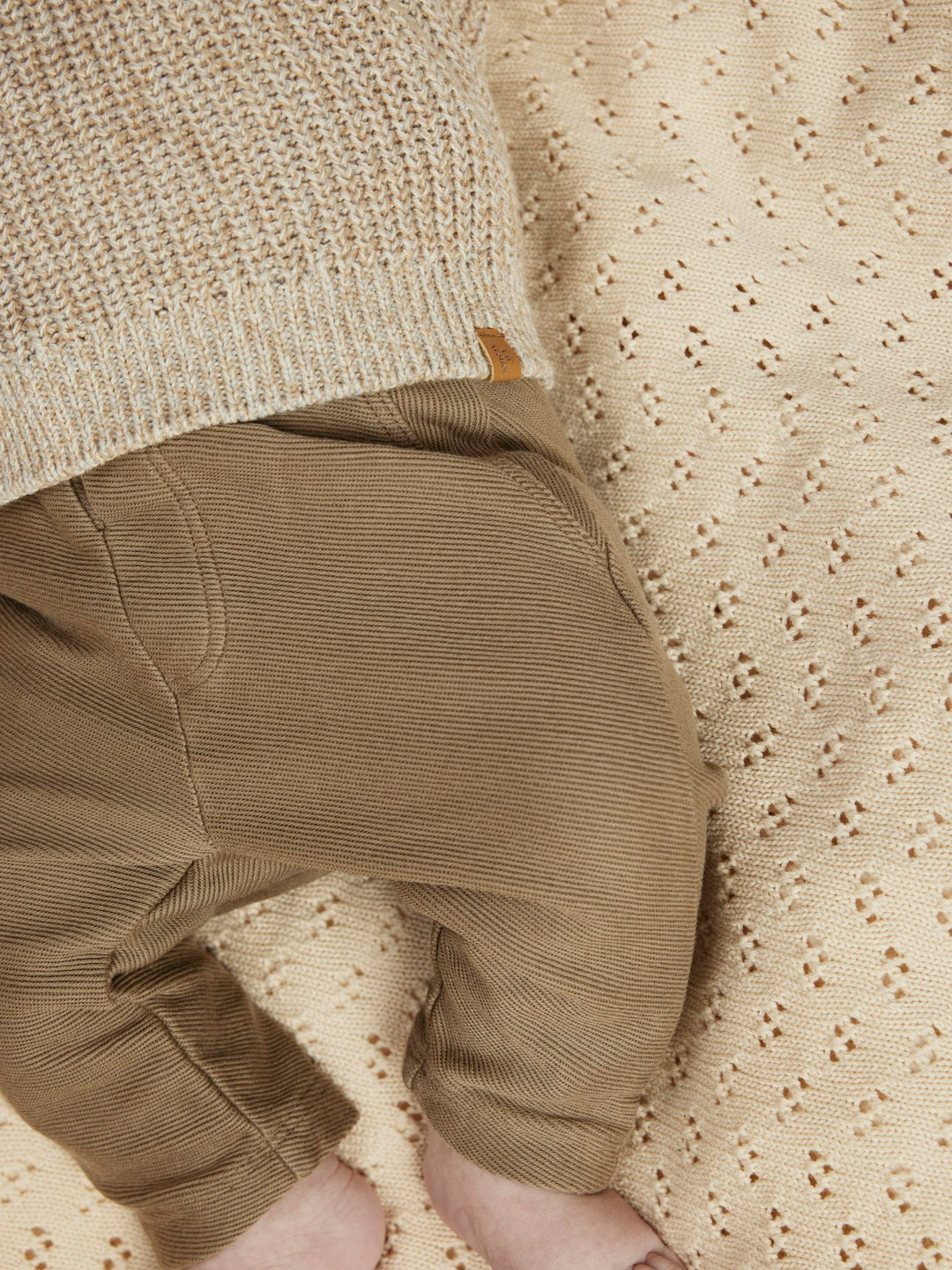 Lil' Atelier Baby HADAM LS BODY SHIRT - Turtledove