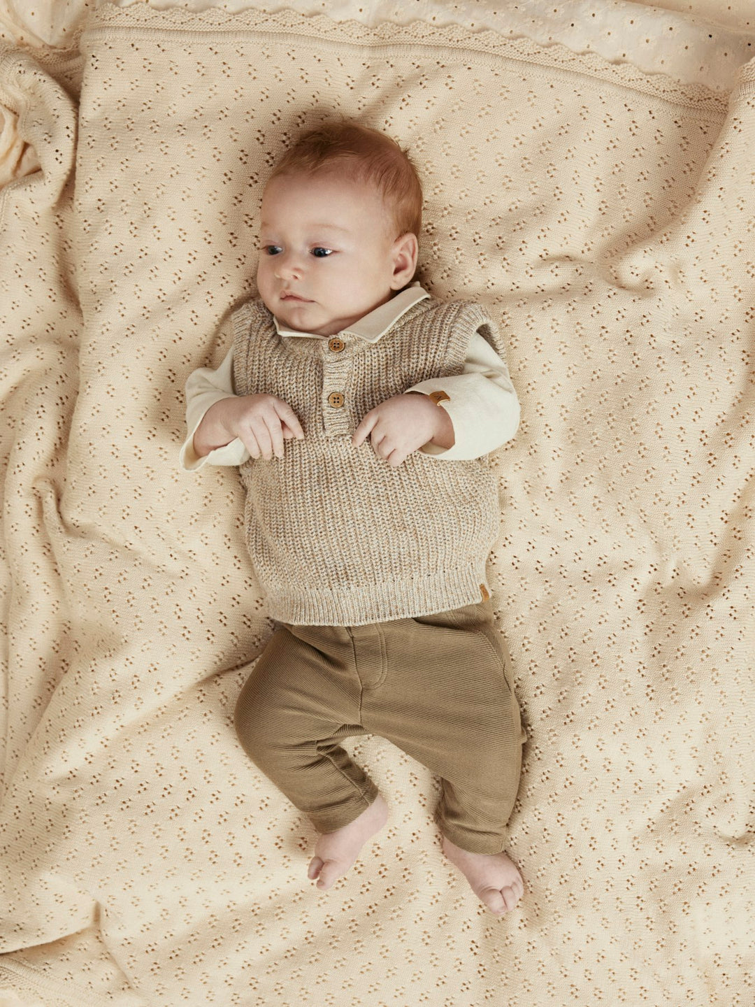 Lil' Atelier Baby HADAM LS BODY SHIRT - Turtledove