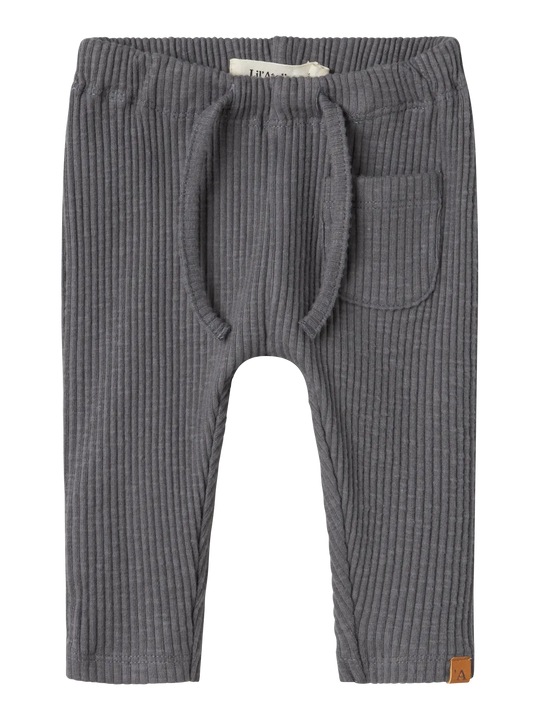 Lil' Atelier Baby RAJO MAN LOOSE PANT - Poppy Seed - Torgunns Barneklær AS