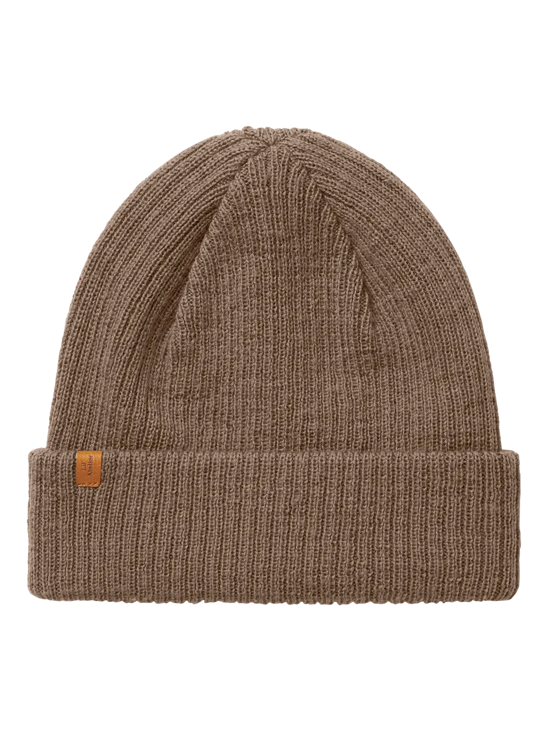 Lil' Atelier Mini NANSON KNIT HAT1 - Shitake - Torgunns Barneklær AS
