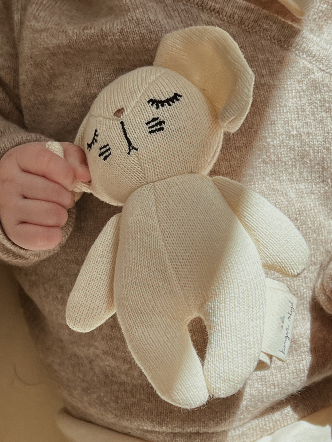Konges Sløjd | Mini Rabbit kosedyr – Off White