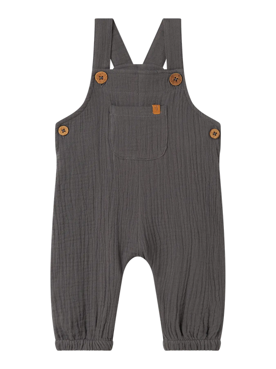 Lil' Atelier Baby OROS LOOSE OVERALL - Poppy Seed - Torgunns Barneklær AS