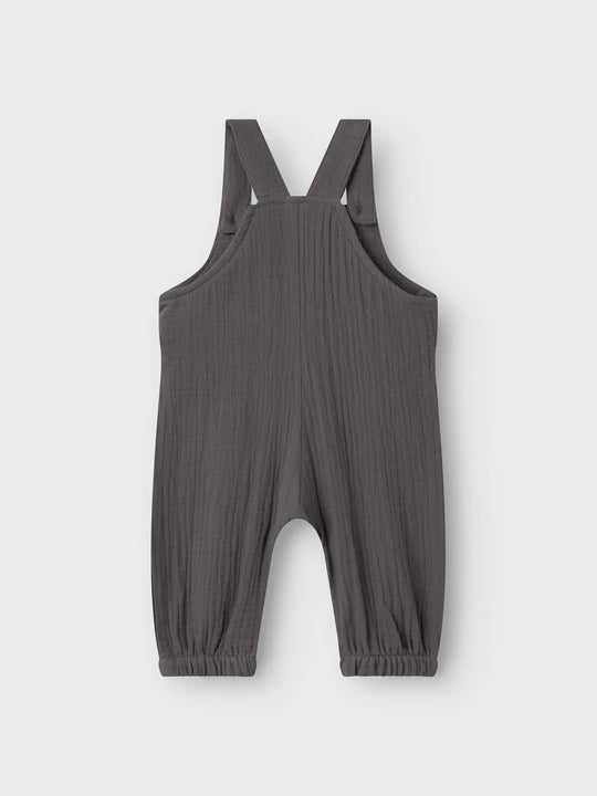 Lil' Atelier Baby OROS LOOSE OVERALL - Poppy Seed - Torgunns Barneklær AS