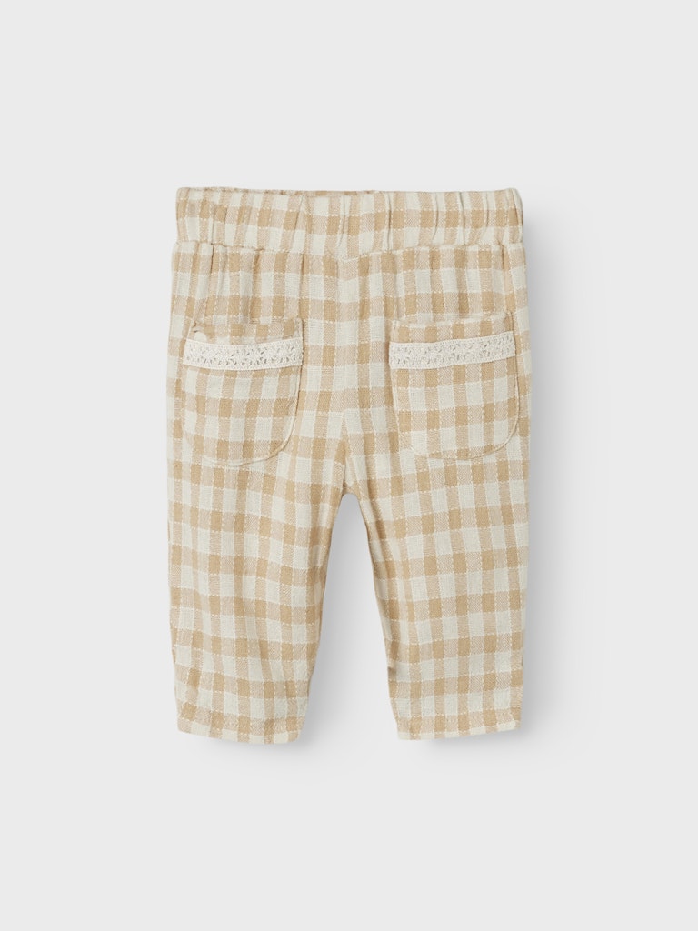 Lil' Atelier Baby DAGMAR LOOSE PANT - Peach Whip - Torgunns Barneklær AS