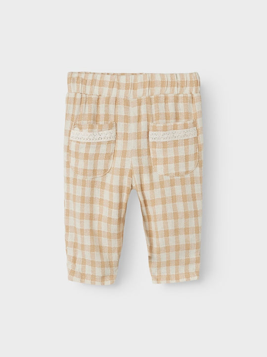 Lil' Atelier Baby DAGMAR LOOSE PANT - Peach Whip - Torgunns Barneklær AS