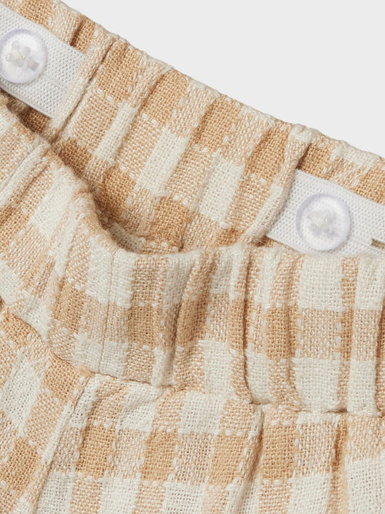 Lil' Atelier Baby DAGMAR LOOSE PANT - Peach Whip - Torgunns Barneklær AS