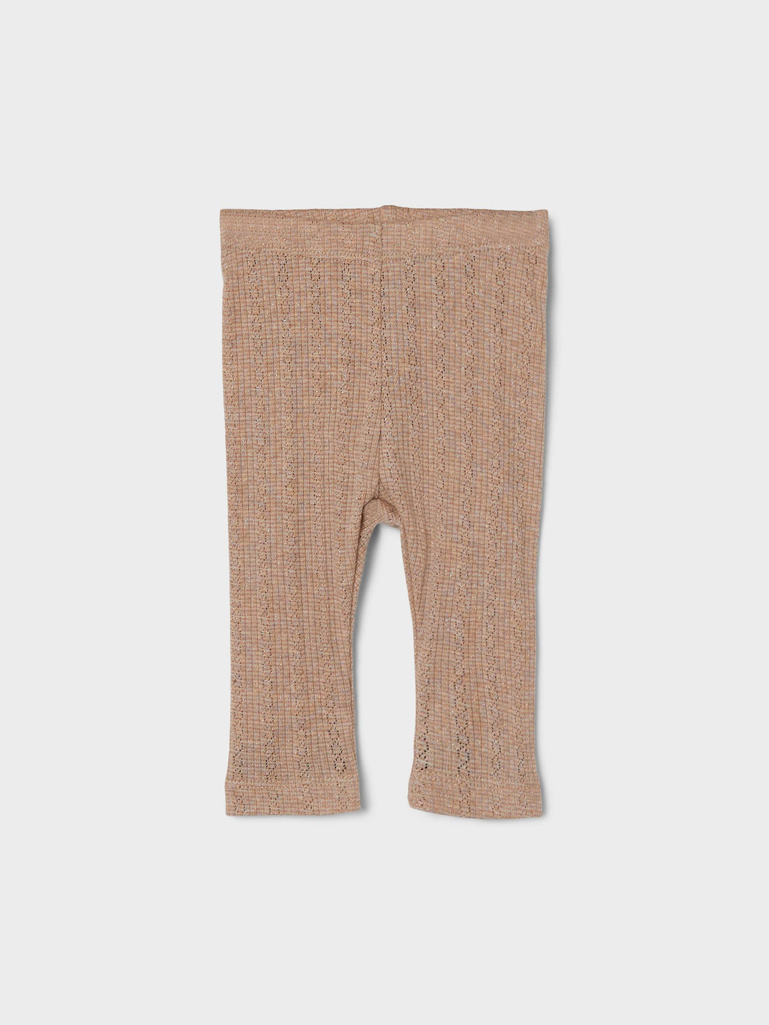 name it baby OHUSA LEGGING - Oxford Tan - Torgunns Barneklær AS