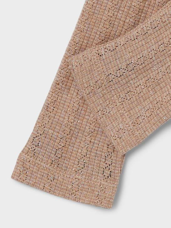 name it baby OHUSA LEGGING - Oxford Tan - Torgunns Barneklær AS