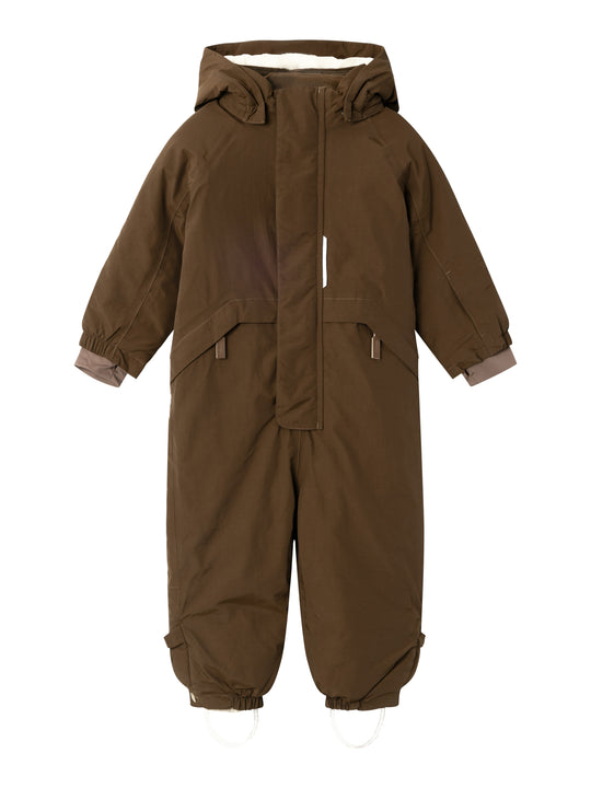 Lil' Atelier Mini LASTORM SNOWSUIT - Dark Earth