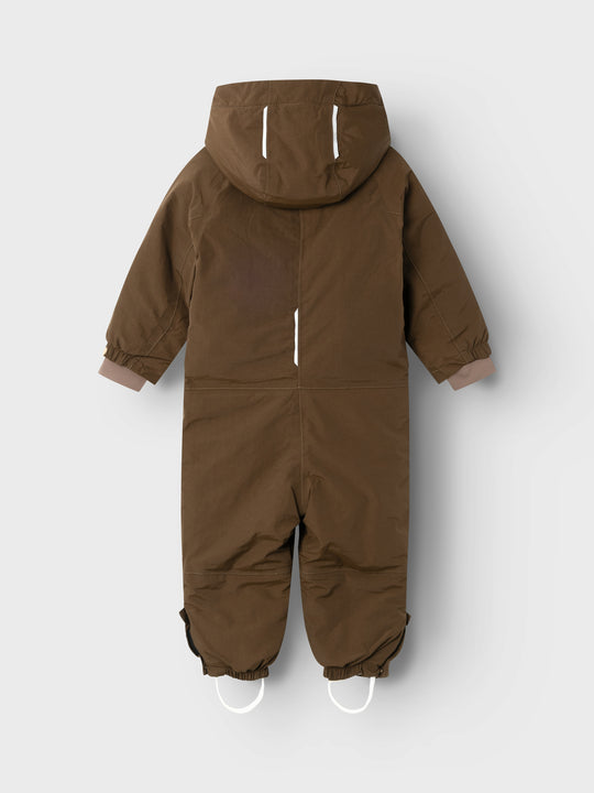 Lil' Atelier Mini LASTORM SNOWSUIT - Dark Earth