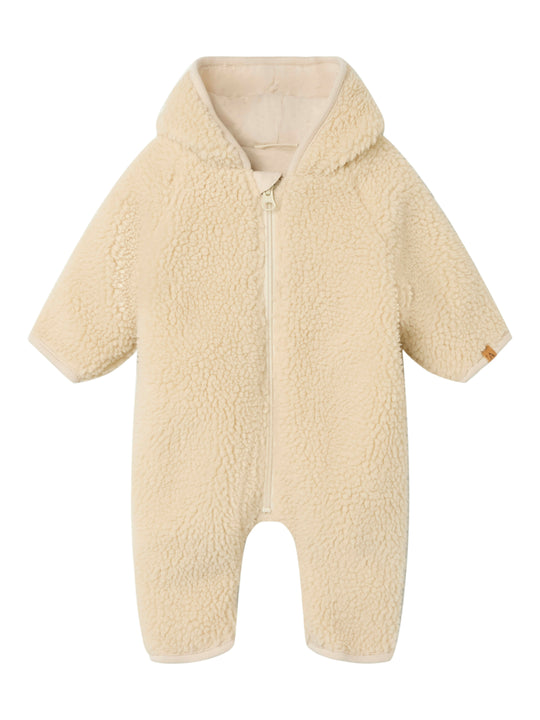 Lil' Atelier BABY NAOLIN SHERPA SUIT - Sandshell