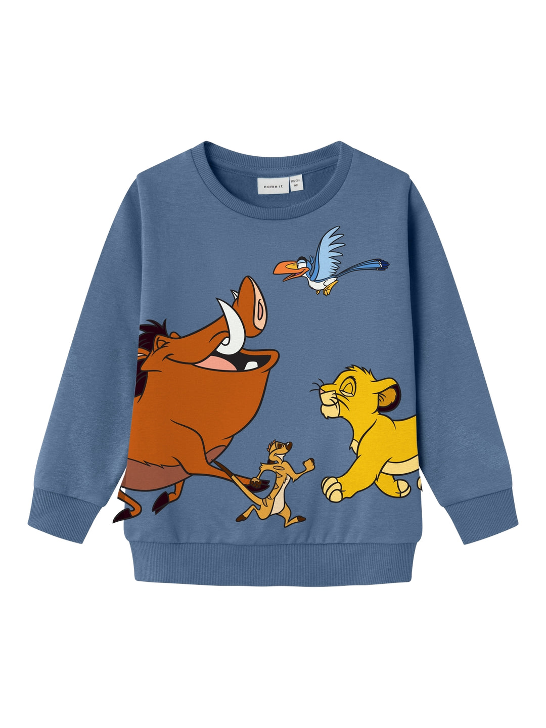 name it mini JAIS LION KING SWEAT SET - Coronet Blue