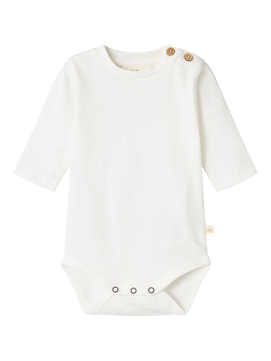 Lil' Atelier Baby DOLAN LS BODY - Coconut Milk